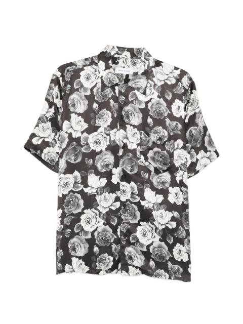 ERNEST W. BAKER Ernest W. Baker Rose-print Shirt