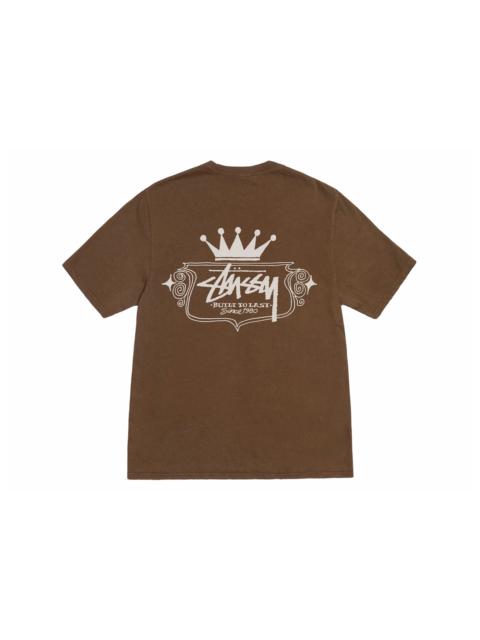 Stüssy Stussy Built To Last Pigment Dyed Tee Brown