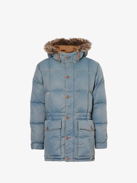 RRL by Ralph Lauren Arden faux-fur trim recycled-nylon hooded coat