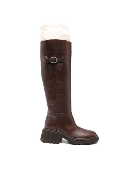 JIMMY CHOO 70mm Tamskin buckle-detail boots