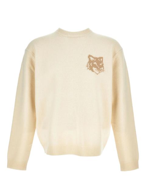 Maison Kitsuné Maison Kitsuné Fox Head-intarsia Sweater