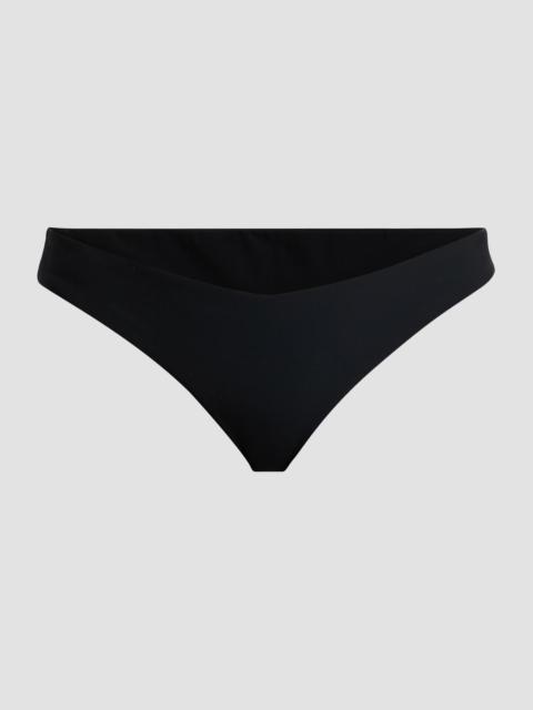 KIKI DE MONTPARNASSE Women's Coeur Cheeky Bikini Bottom - Black