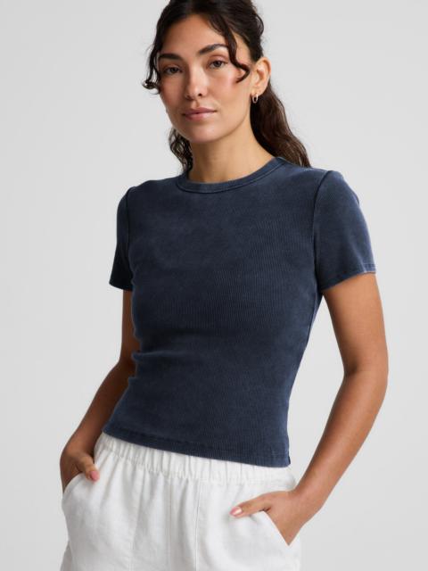 BEYOND YOGA On Repeat Rib Baby Tee