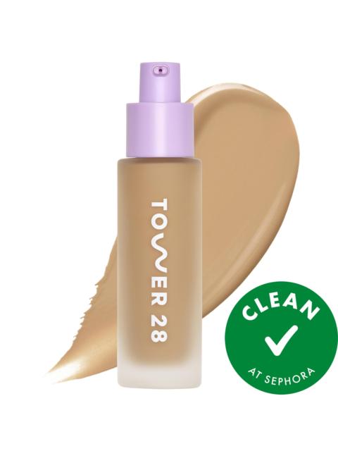 Tower 28 Beauty Swipe Serum Non-Acnegenic Foundation with Medium Buildable Coverage