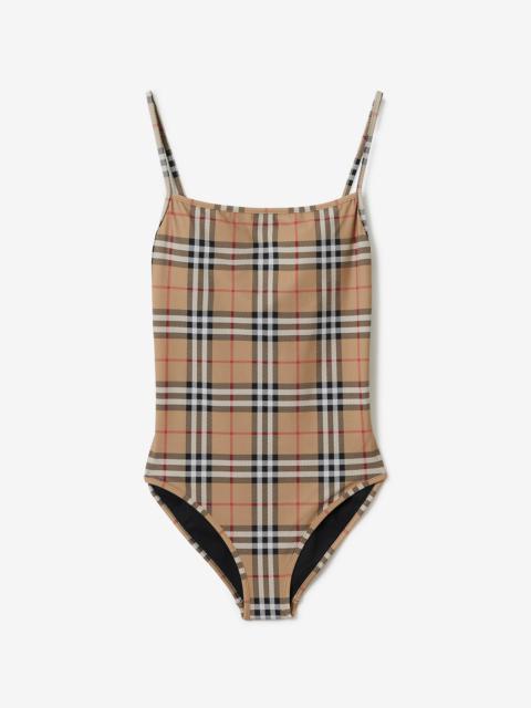 Vintage Check Swimsuit