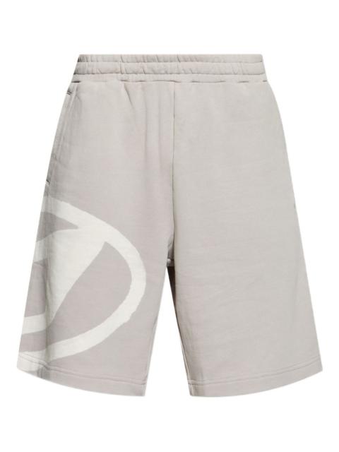 Diesel Crow logo-print drawstring shorts