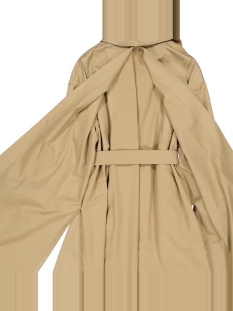 Herno Herno Belted Trench Coat Brown Cotton
