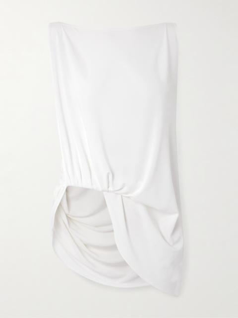 JACQUEMUS Peplo Gathered Jersey Tank