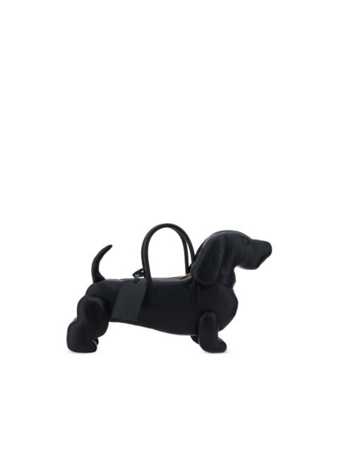 Thom Browne Hector pebbled leather bag