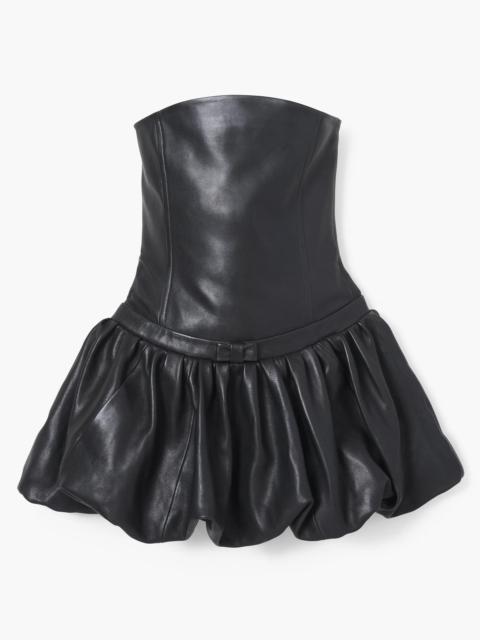 Marc Jacobs THE LEATHER BUBBLE DRESS