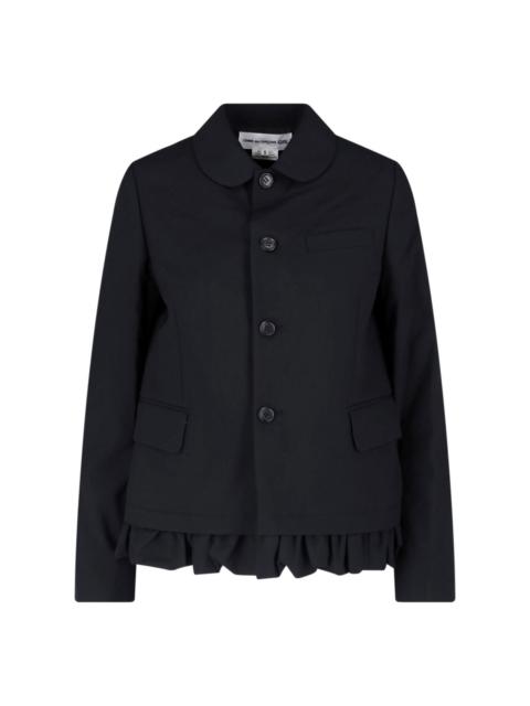 Comme des Garçons GIRL WOOL BUTTON-DOWN JACKET