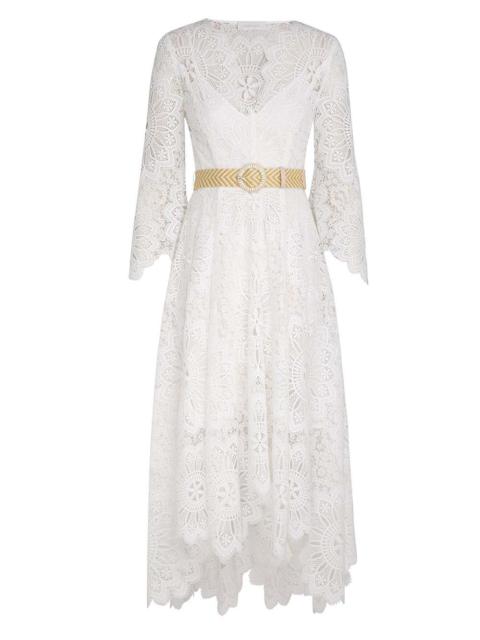 Zimmermann CHINTZ DOILY LACE DRESS
