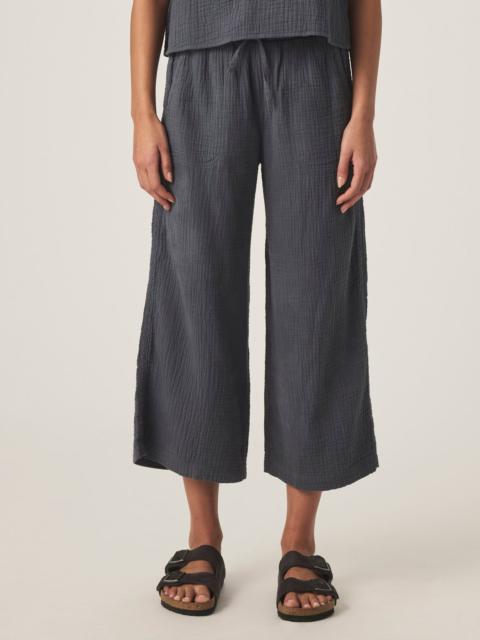 Splendid Kit Gauze Crochet Palazzo Pant