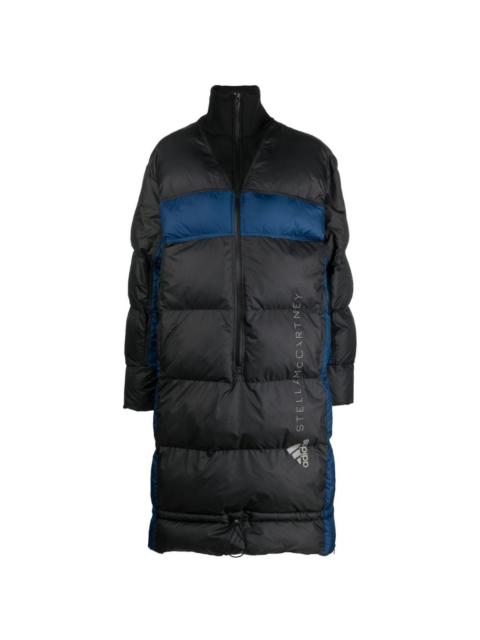 long padded winter jacket