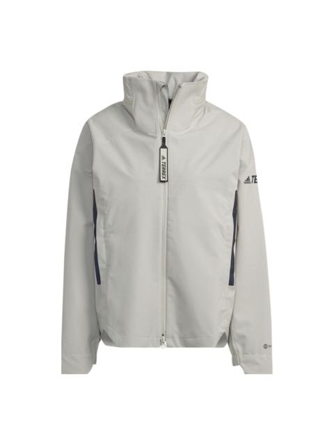 adidas (WMNS) adidas Terrex CT Myshelter RAIN.RDY Jackets 'Beige' HG6024