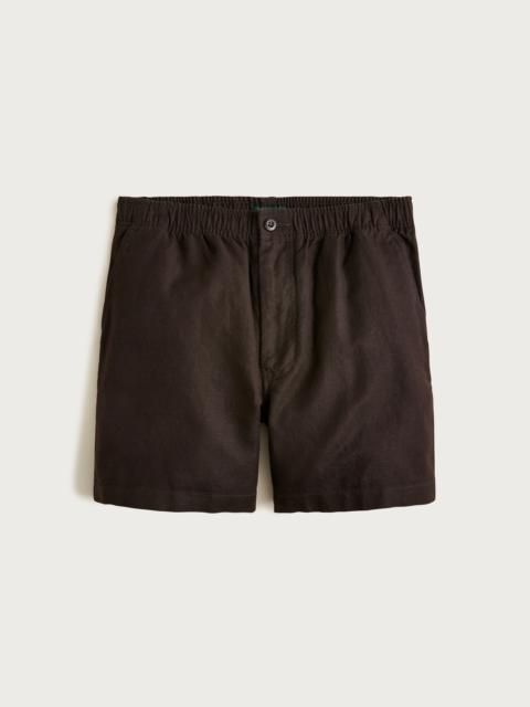 J.CREW 5.5'' Pier short in cotton-linen blend