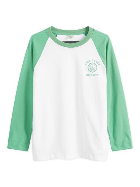 Sporty & Rich Sporty & Rich Emblem Baseball T-Shirt
