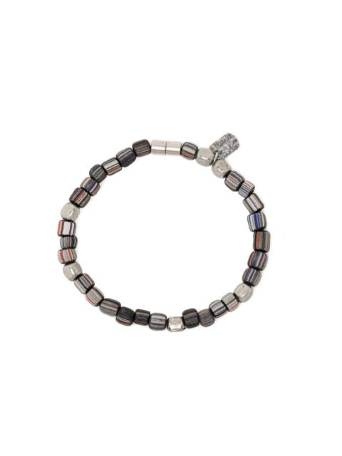 Paul Smith STRIPED-BEADS BRACELET
