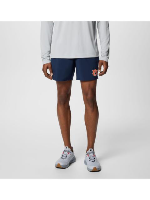 Columbia Men's Collegiate PFG Terminal Roamer Stretch Shorts - Auburn