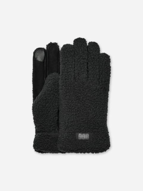 UGG ® Men's ®fluff Glove Fleece in Black