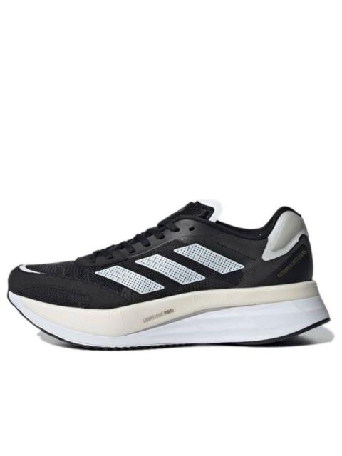 (WMNS) adidas Adizero Boston 10 'Black White' H67515