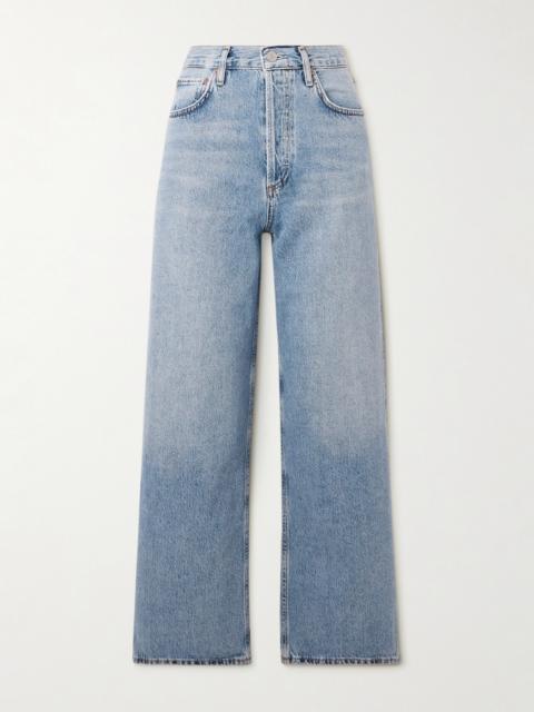 AGOLDE Ren High-rise Wide-leg Jeans