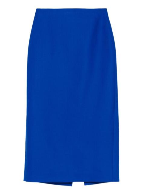 David Koma back slit skirt