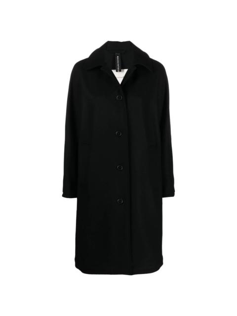 Mackintosh FAIRLIE Black Wool Coat