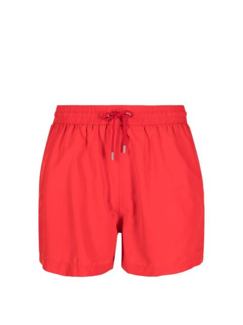 stripe-detail swim shorts