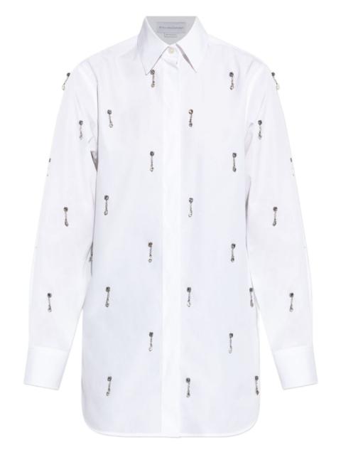 Stella McCartney crystal-embellished shirt