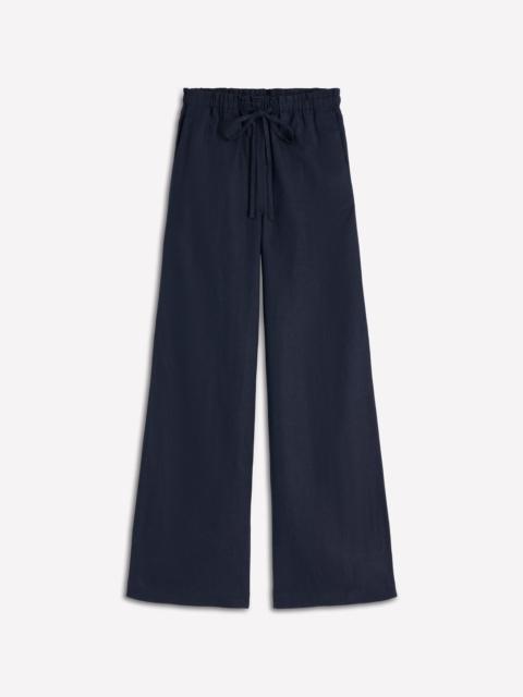 BODEN Islington Linen Pants-Navy