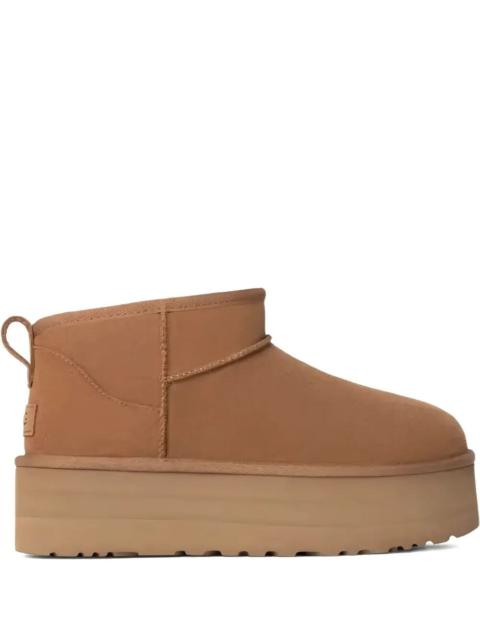 UGG CLASSIC ULTRA MINI PLATFORM BOOTS