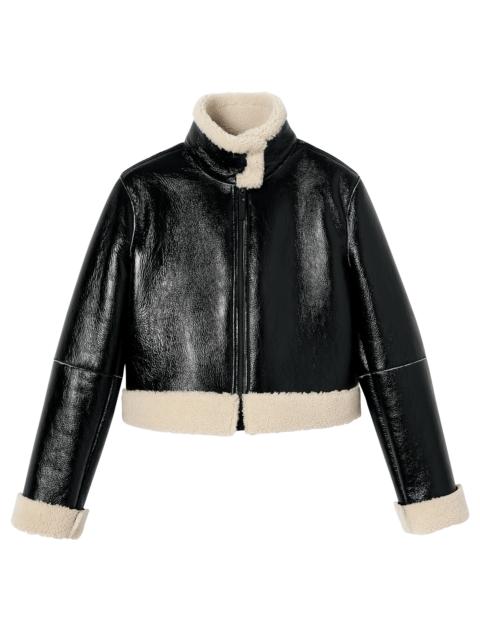 Longchamp Jacket Black - Leather