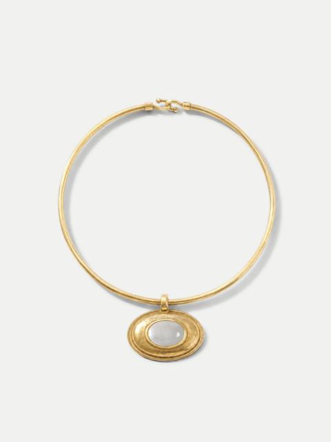 VERONICA BEARD CAT’S EYE COLLAR NECKLACE