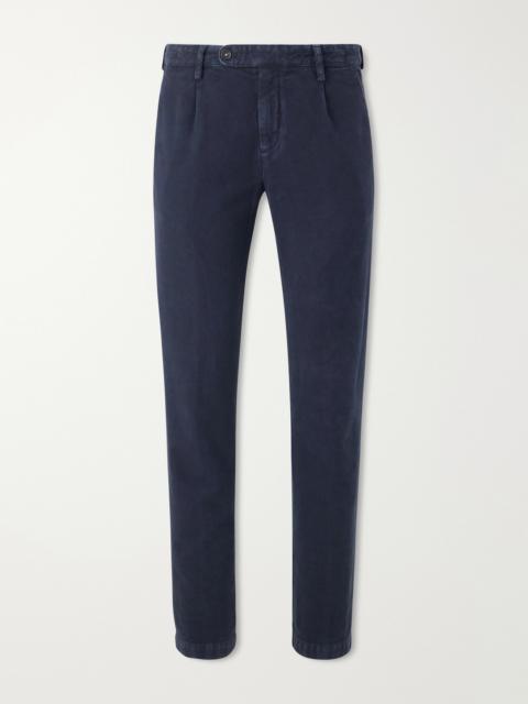 massimo alba Ionio2 Straight-Leg Cotton Trousers