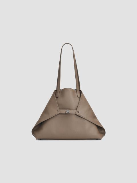 AKRIS Women's Medium Ai Leather Tote Bag - Taupe