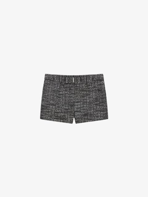 Givenchy SHORT IN 4G JACQUARD