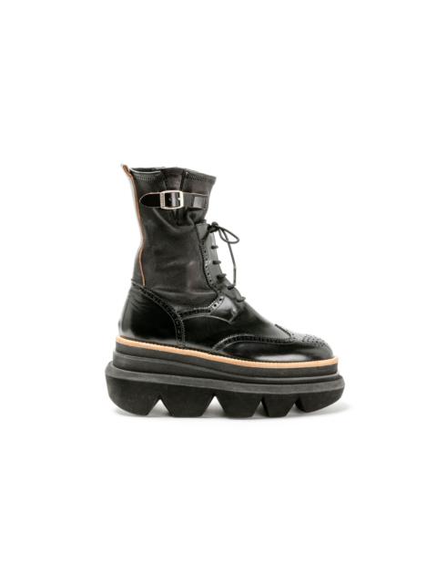 sacai Wingtip Engineer Sock Boots