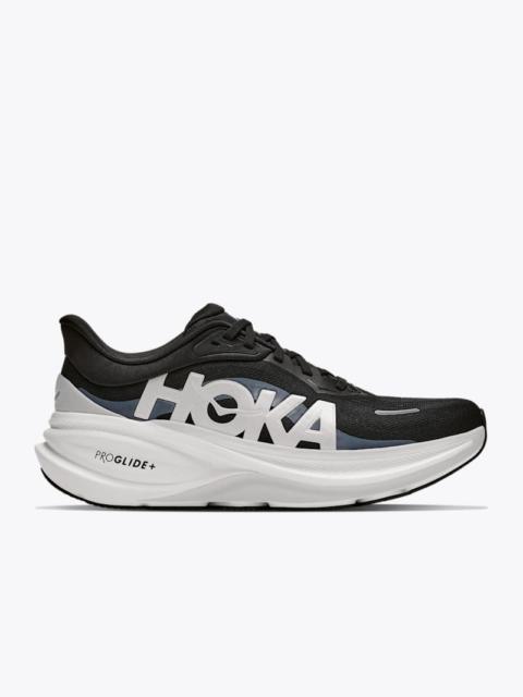 HOKA Women's Clifton PRO Shoes in Black/Cosmic Grey