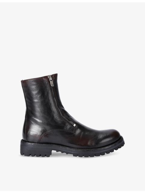 OFFICINE CREATIVE Loraine 026 Leather Ankle Boots