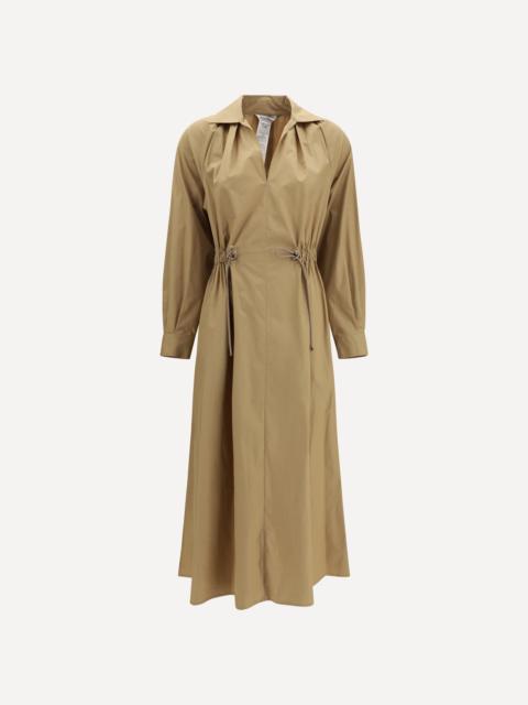 Max Mara Pedaggi midi Dress in cotton poplin