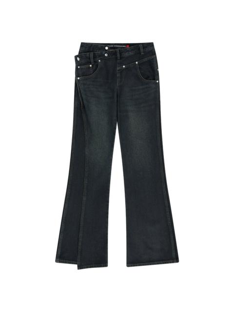 Andersson Bell Twist Fold Flare Jeans