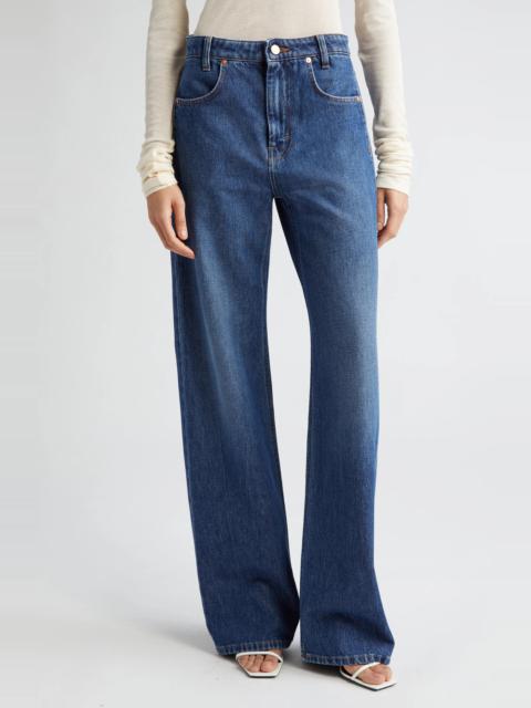 BITE Studios Ease High Waist Straight Leg Organic Cotton Denim Jeans