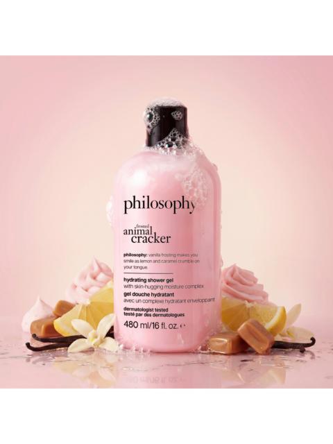 philosophy pink frosted animal cracker hydrating shower gel