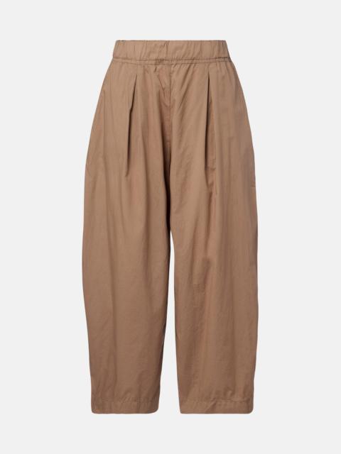 velvet Sophia cotton poplin wide-leg pants