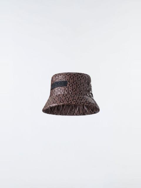 MACKAGE MADDY Light down monogram logo bucket hat