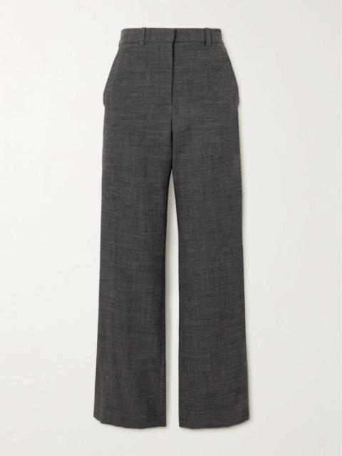 The Row Gandal wool straight-leg pants
