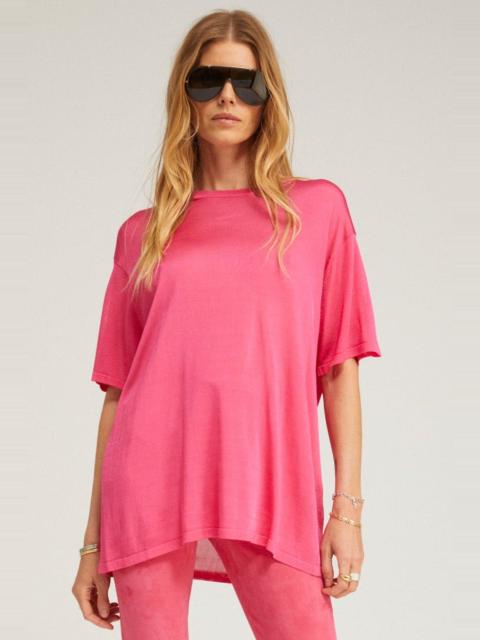 SPRWMN RAYON FRENCH TERRY VINTAGE TEE