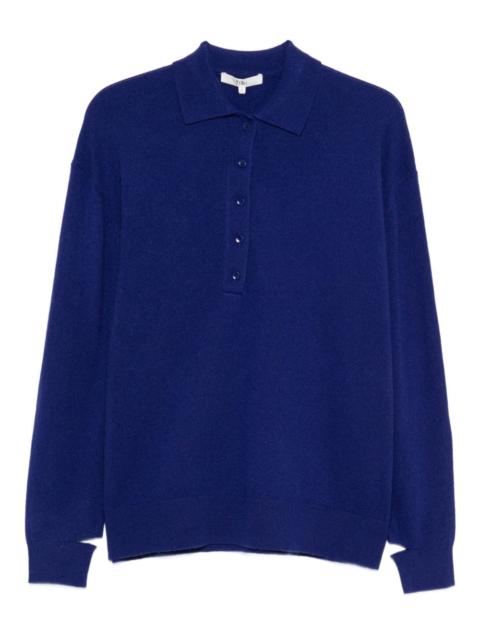 Tibi button-details polo top