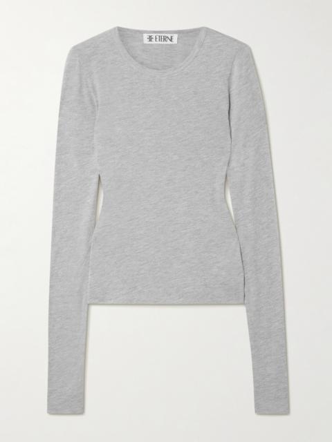 ÉTERNE Cotton And Modal-blend Jersey T-shirt